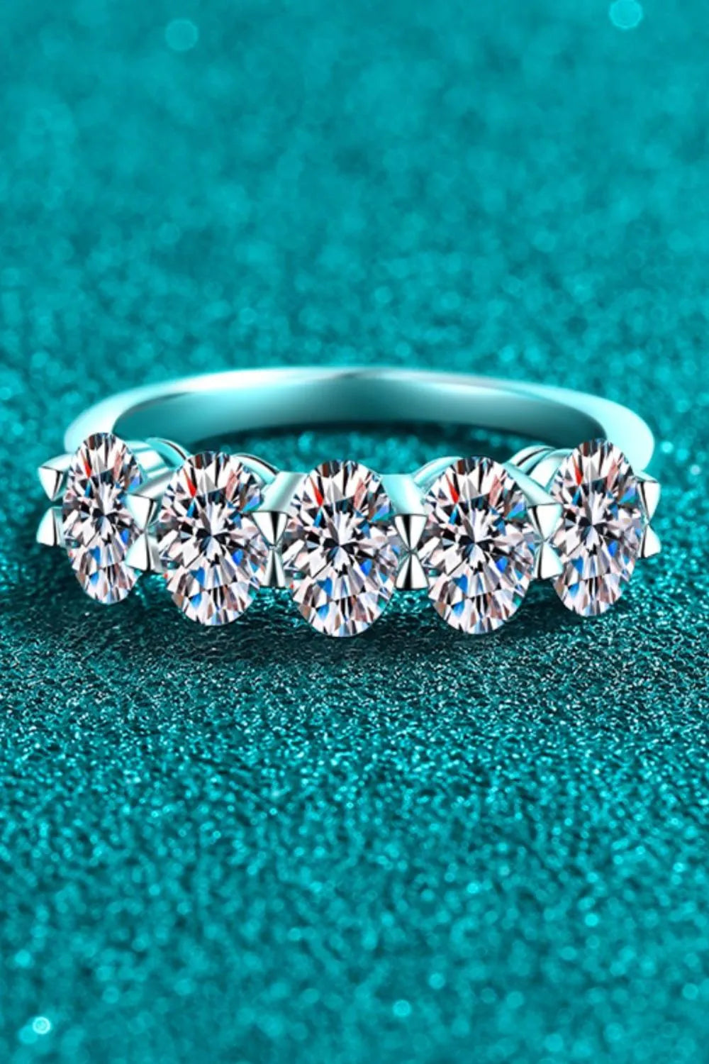 2.5 Carat Moissanite 925 Sterling Silver Ring Ring Pleasures and Sins