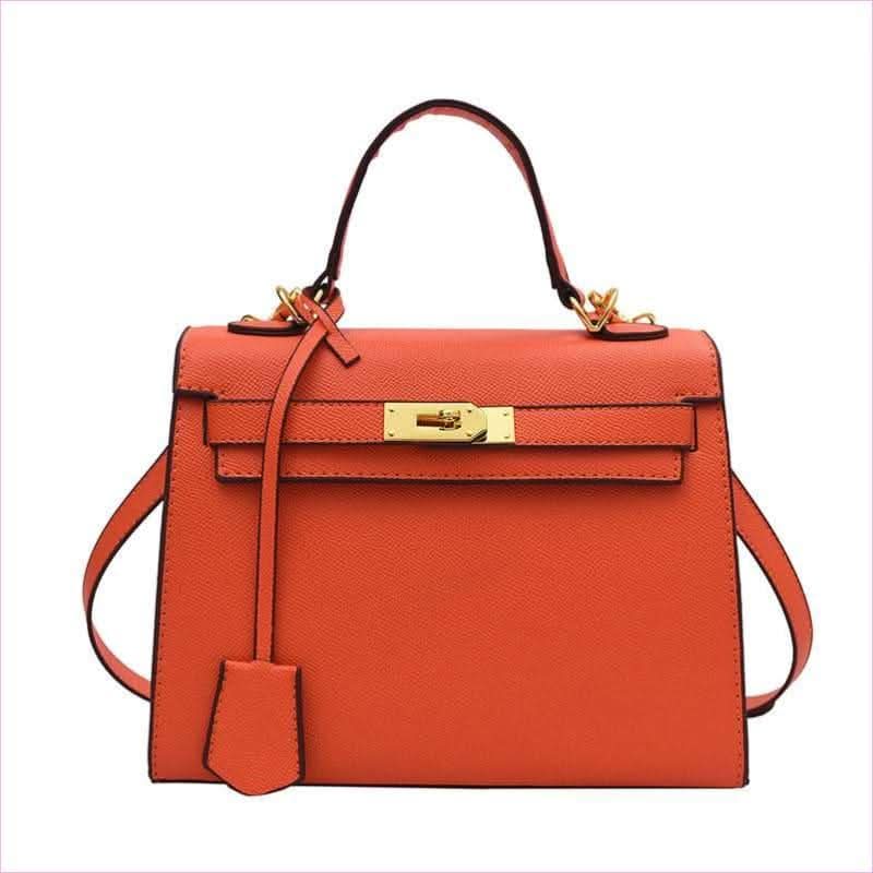 Colorful Solid Pu Kelly Small Bag for a Chic Crossbody Look - Pleasures and Sins