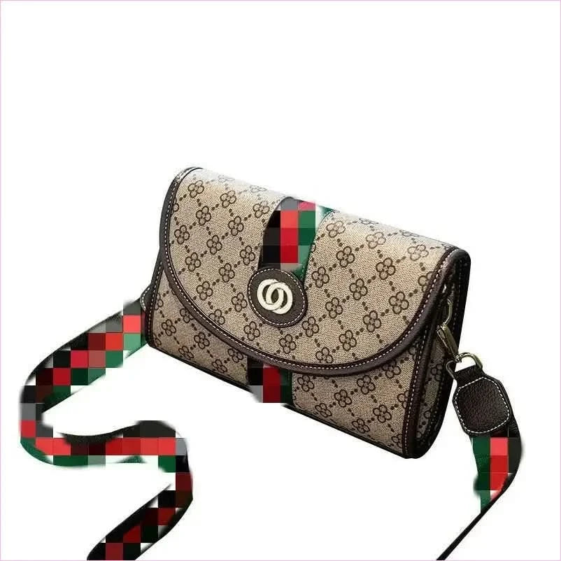 High-end Trendy Luxury Cross Body Envelope Bag with Monogram Pattern - Pleasures and Sins