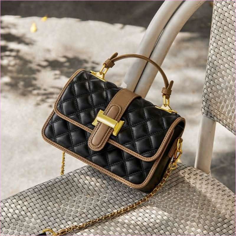 Luxury Real Leather Crossbody for Ladies with Sleek Design - Pleasures and Sins