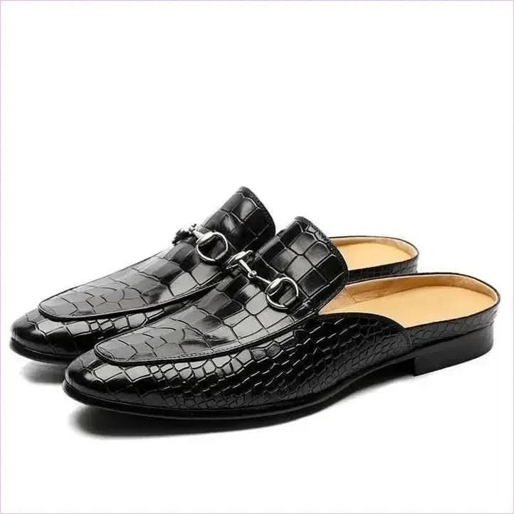 Men's Backless Moccasin Loafers for Casual Style and Comfort - Pleasures and Sins