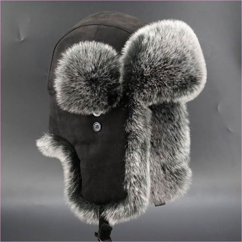 Men's Oversized Ear Protection and Cold-proof Winter Skiing Hat - Pleasures and Sins
