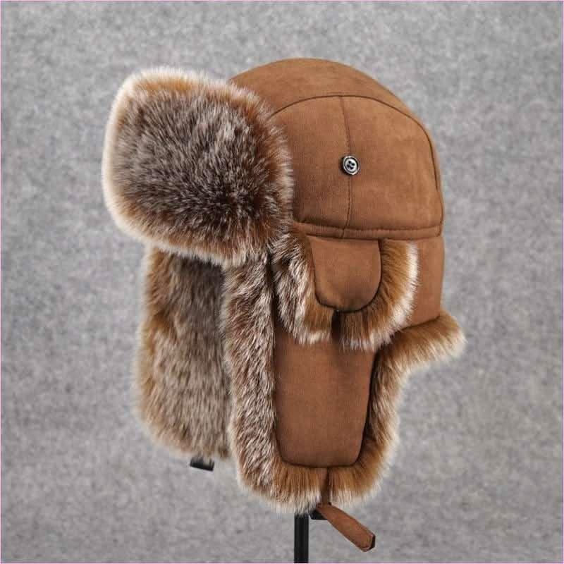 Men's Oversized Ear Protection and Cold-proof Winter Skiing Hat - Pleasures and Sins