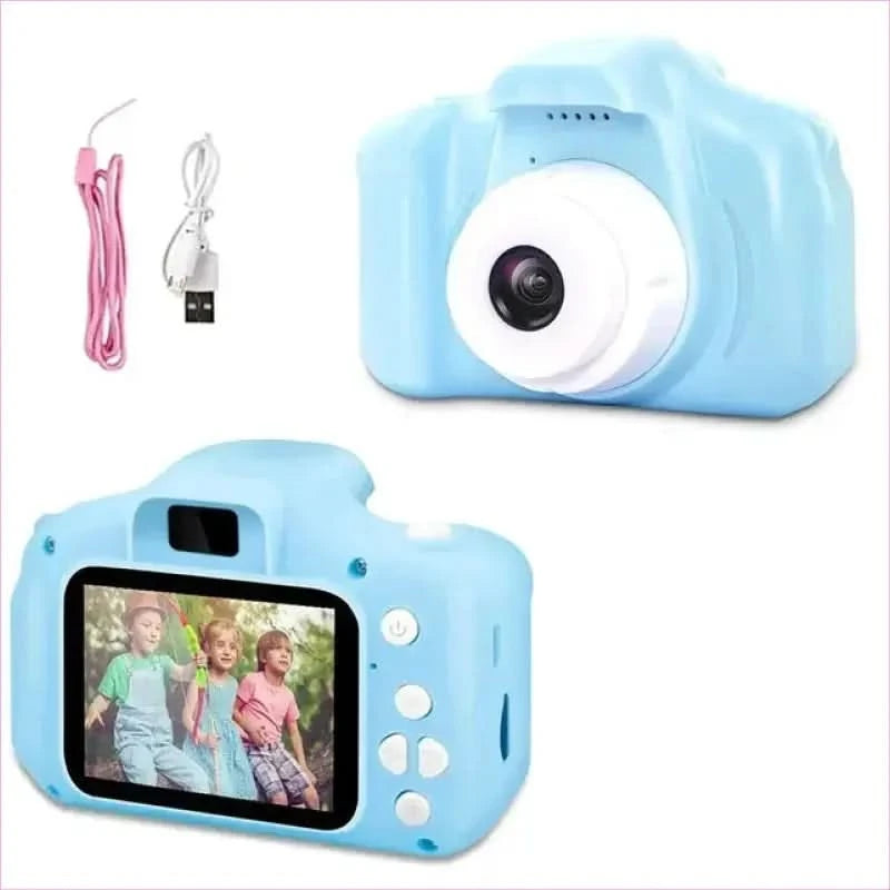 Mint Green Children's Mini Digital Camera with Projection Feature - Pleasures and Sins