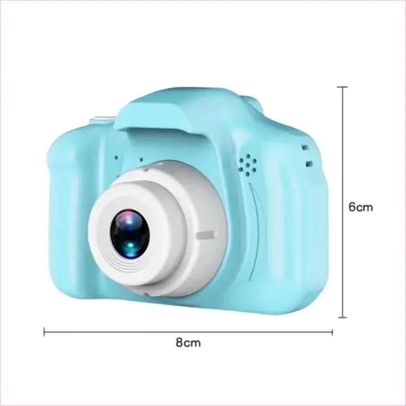Mint Green Children's Mini Digital Camera with Projection Feature - Pleasures and Sins