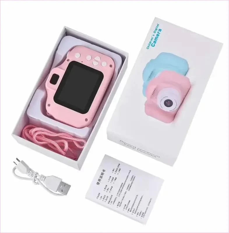 Mint Green Children's Mini Digital Camera with Projection Feature - Pleasures and Sins