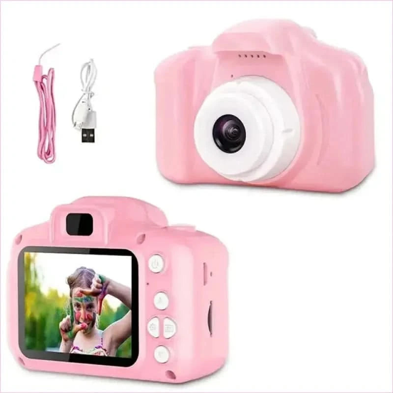 Mint Green Children's Mini Digital Camera with Projection Feature - Pleasures and Sins
