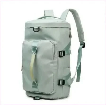 Pink and Gray Womens Gym Bag Backpack with Matching Duffel Bag - Pleasures and Sins