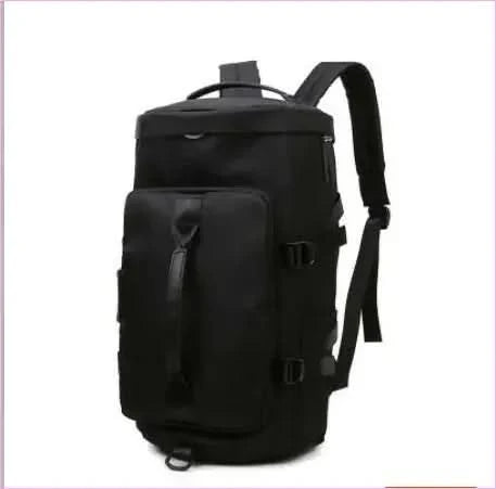 Pink and Gray Womens Gym Bag Backpack with Matching Duffel Bag - Pleasures and Sins