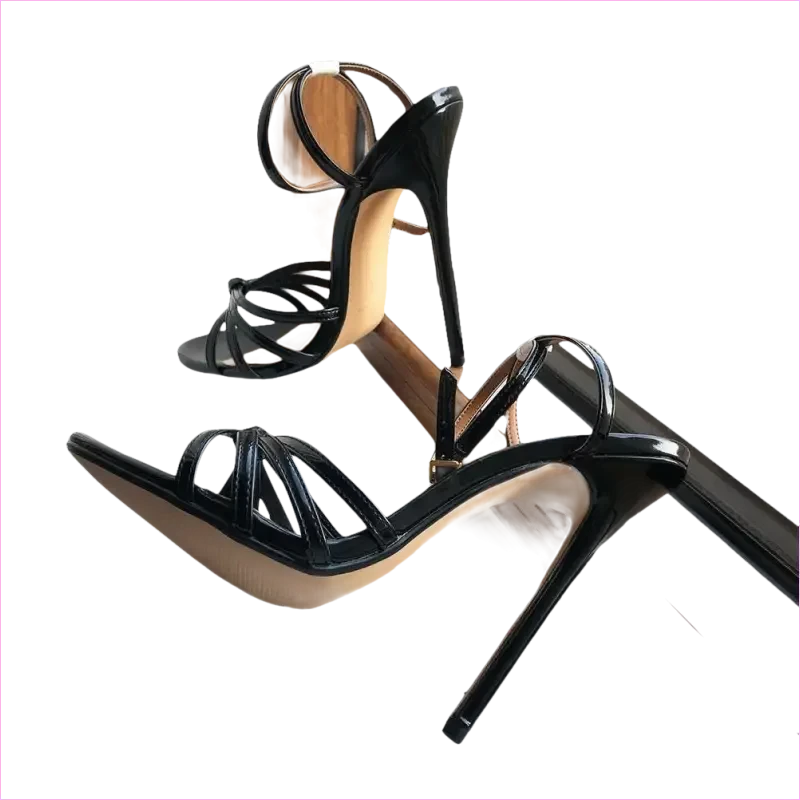 Plus Size Drag Queen Stiletto Sandals for Stylish Heights - Pleasures and Sins