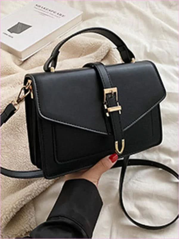 Retro Shoulder Handbag Crossbody Small Square All Match Vintage Style - Pleasures and Sins