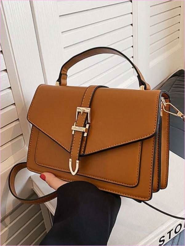 Retro Shoulder Handbag Crossbody Small Square All Match Vintage Style - Pleasures and Sins