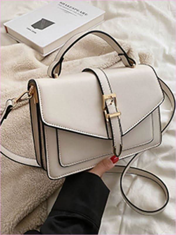 Retro Shoulder Handbag Crossbody Small Square All Match Vintage Style - Pleasures and Sins