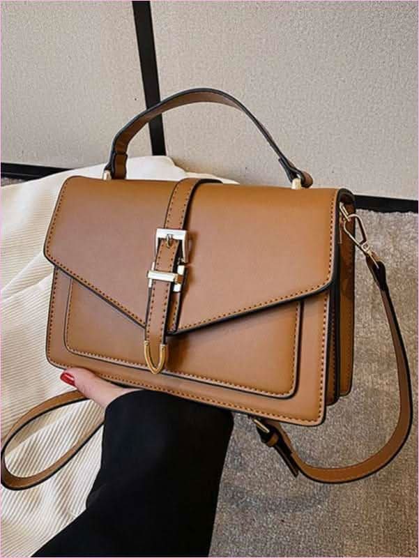 Retro Shoulder Handbag Crossbody Small Square All Match Vintage Style - Pleasures and Sins