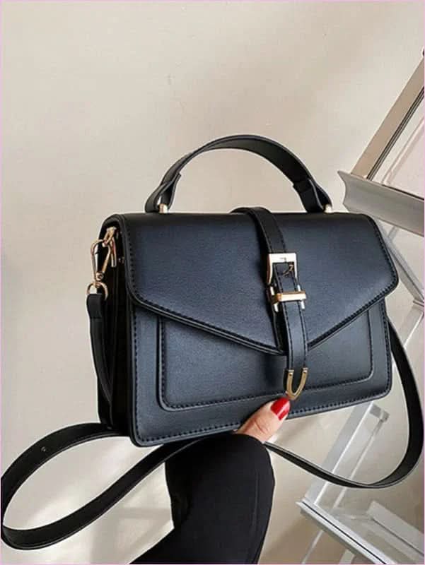 Retro Shoulder Handbag Crossbody Small Square All Match Vintage Style - Pleasures and Sins