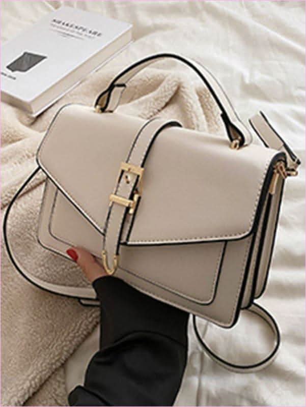 Retro Shoulder Handbag Crossbody Small Square All Match Vintage Style - Pleasures and Sins