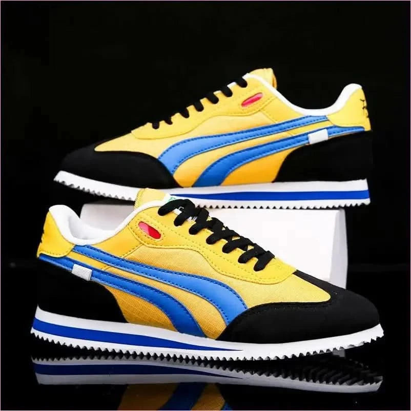 Retro Style Mens Board Shoes with Anti Slip Soft Sole - Pleasures and Sins