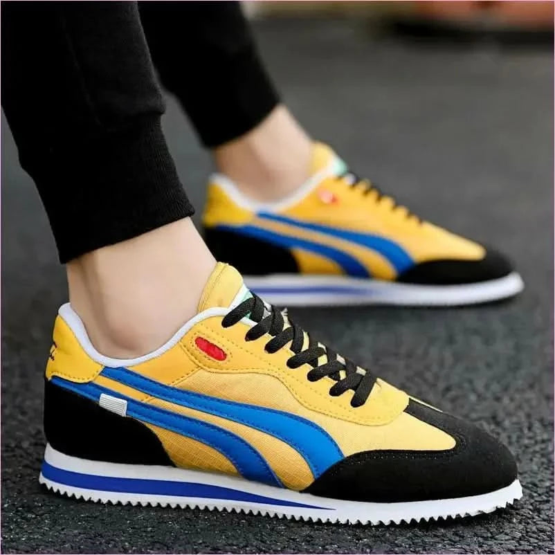 Retro Style Mens Board Shoes with Anti Slip Soft Sole - Pleasures and Sins