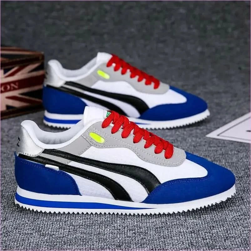 Retro Style Mens Board Shoes with Anti Slip Soft Sole - Pleasures and Sins