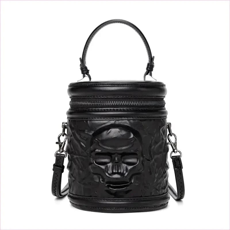 Skull Embossed Coffin Outer Bag Embossed Coffin Shape Bag Gothic Skull Coffin Bag Skull Coffin Handbag Steampunk - Pleasures and Sins