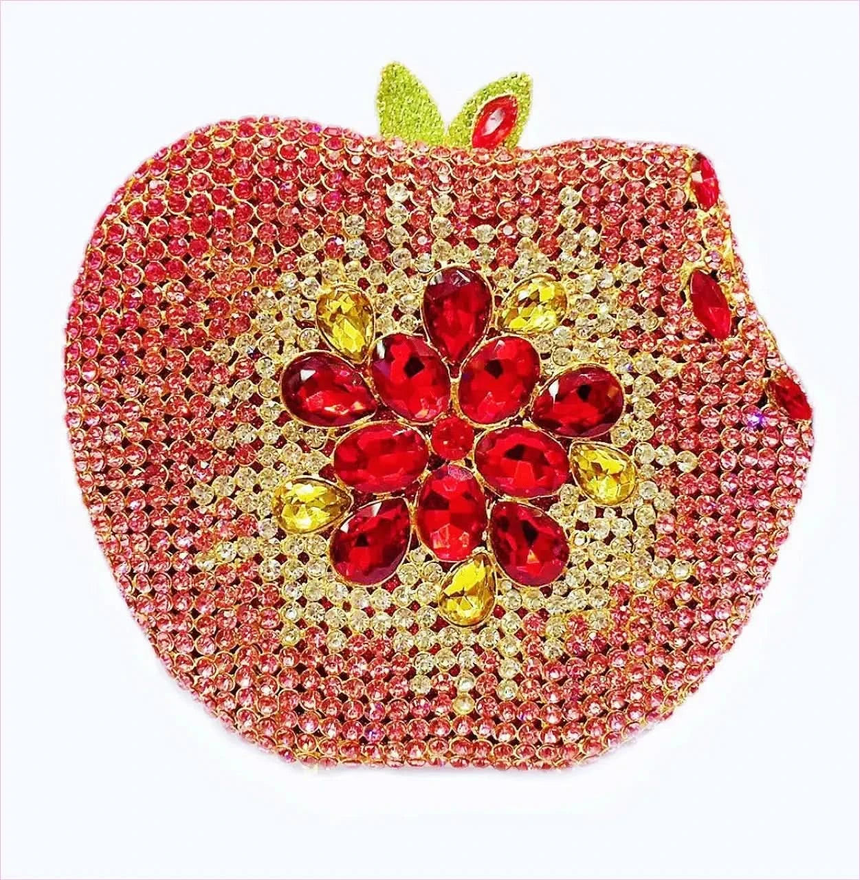 Sparkly Apple Diamond Dinner Bag for Banquets and Events - Pleasures and Sins