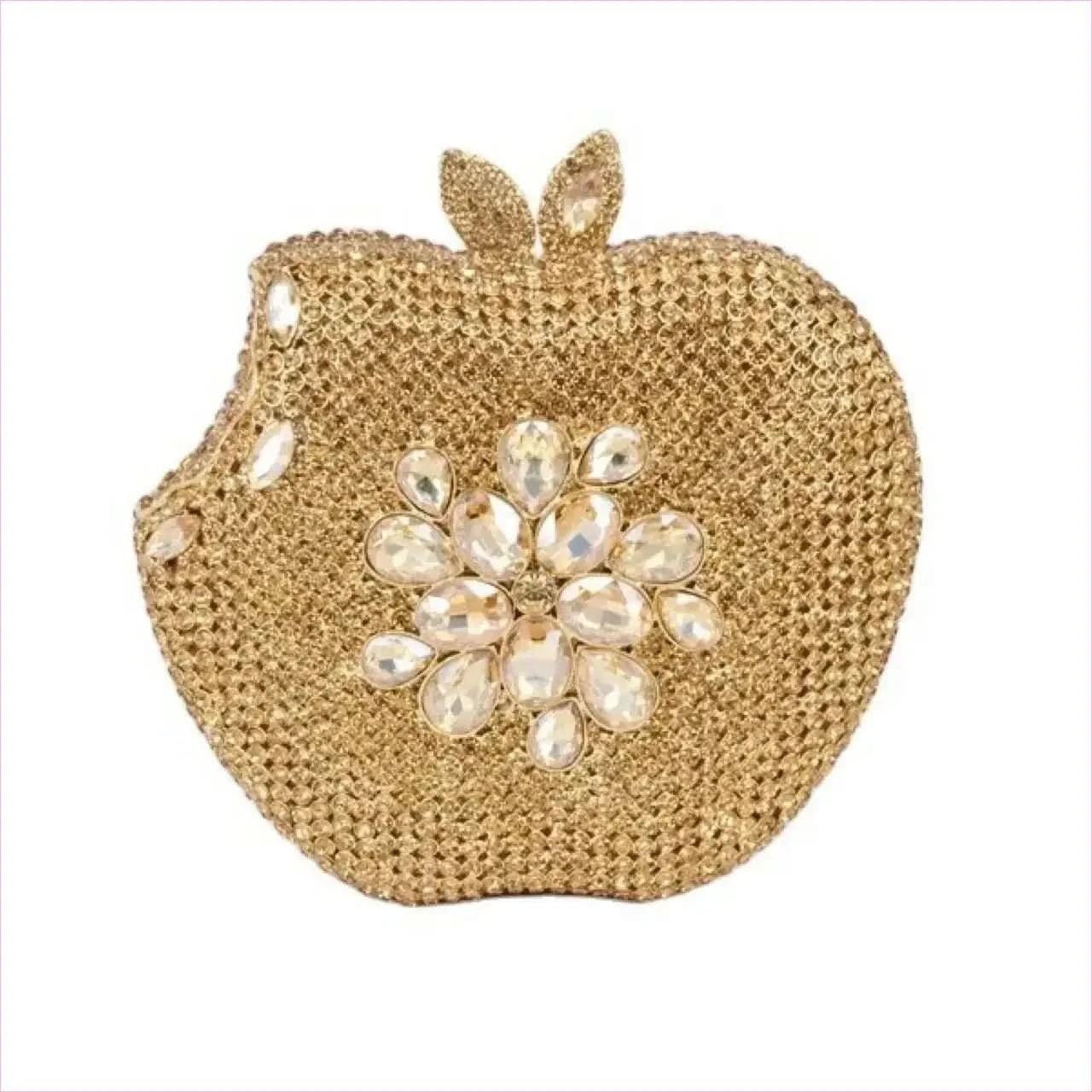 Sparkly Apple Diamond Dinner Bag for Banquets and Events - Pleasures and Sins
