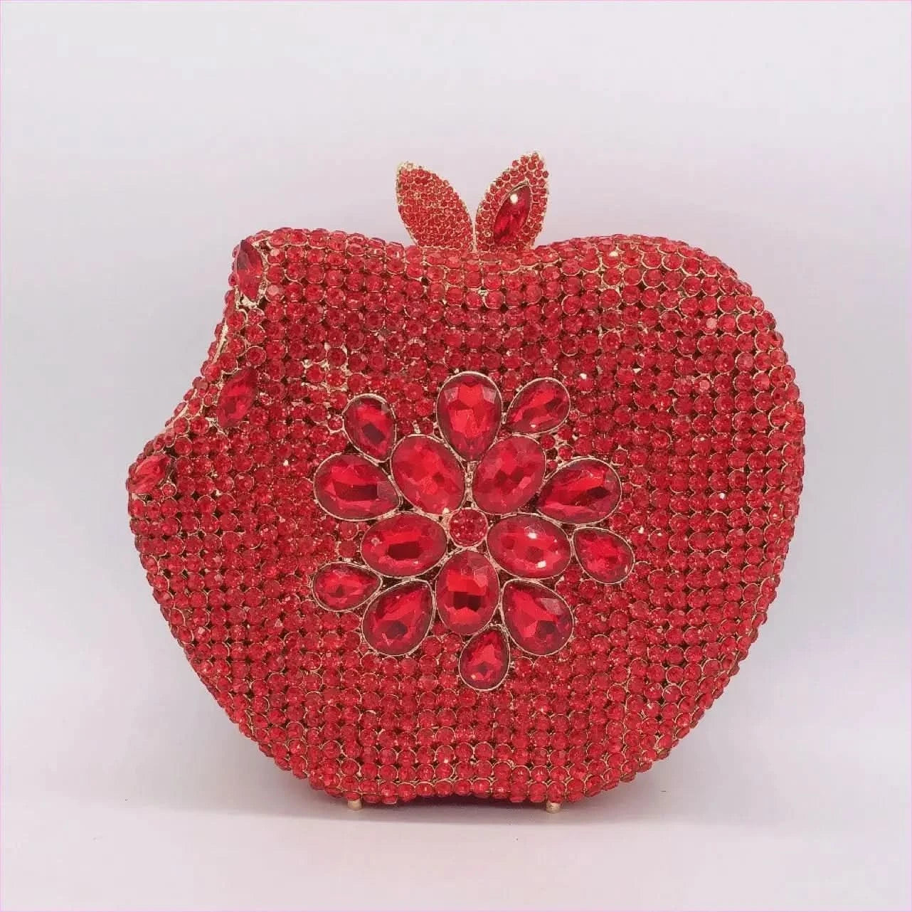 Sparkly Apple Diamond Dinner Bag for Banquets and Events - Pleasures and Sins