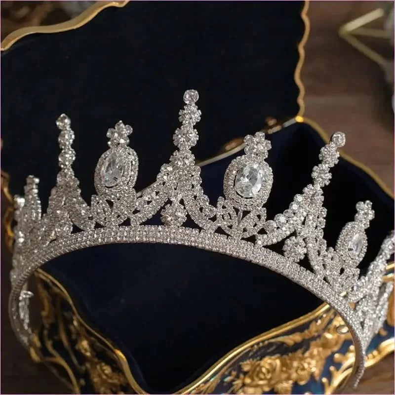 Stunning Luxury Tiara Zirconia for Weddings and Pageants - Pleasures and Sins