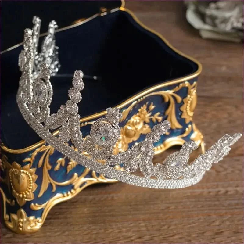 Stunning Luxury Tiara Zirconia for Weddings and Pageants - Pleasures and Sins