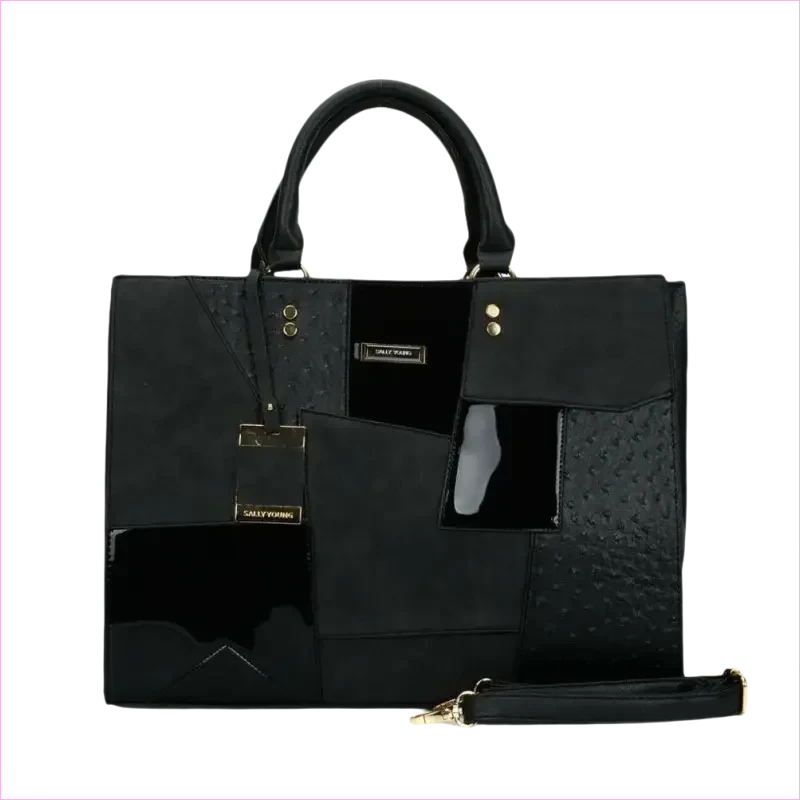 Stylish Large Capacity Handbag Set for Women in Contrasting Styles - Pleasures and Sins