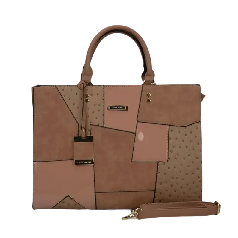 Stylish Large Capacity Handbag Set for Women in Contrasting Styles - Pleasures and Sins