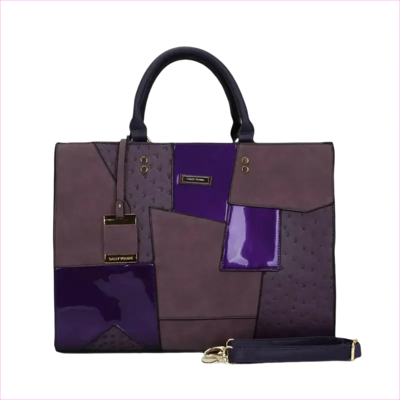 Stylish Large Capacity Handbag Set for Women in Contrasting Styles - Pleasures and Sins
