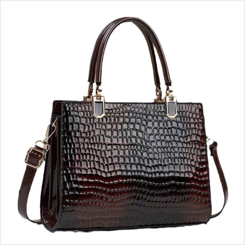 Textured Luxury Shoulder Handbag for a Stylish and Durable Look - Pleasures and Sins