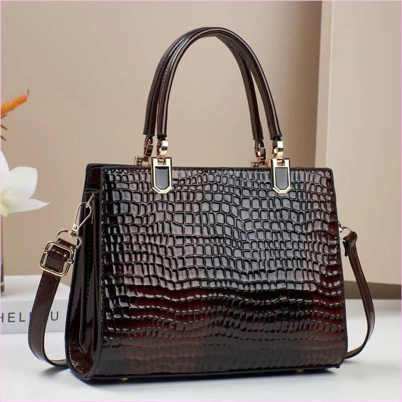 Textured Luxury Shoulder Handbag for a Stylish and Durable Look - Pleasures and Sins
