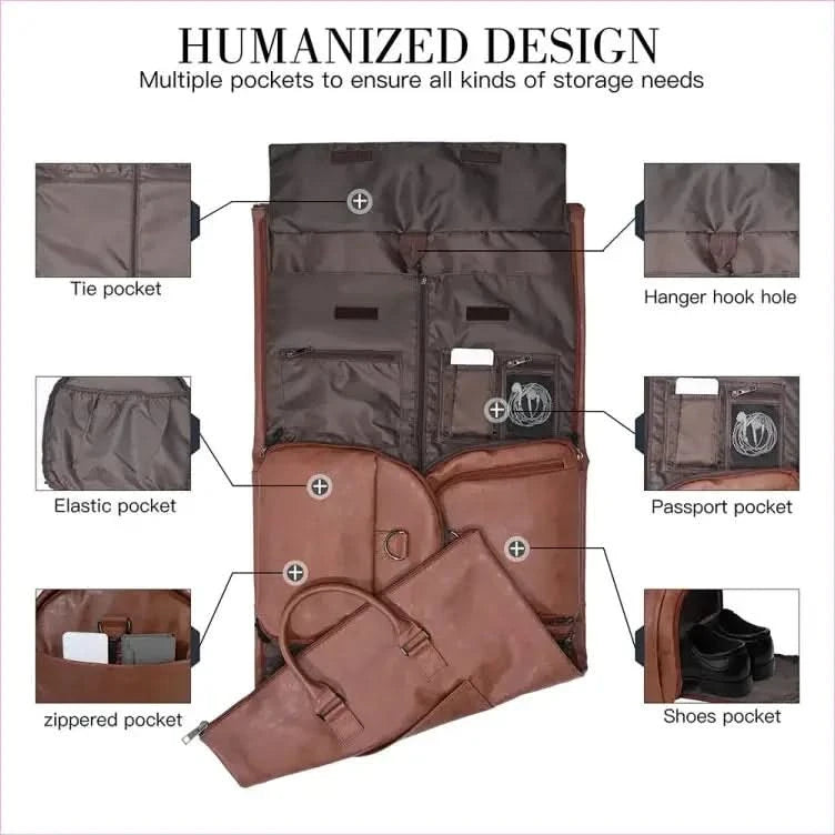 Travel Duffle Bag with Shoe Compartment and Large Capacity - Pleasures and Sins