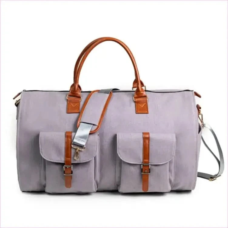 Travel Duffle Bag with Shoe Compartment and Large Capacity - Pleasures and Sins