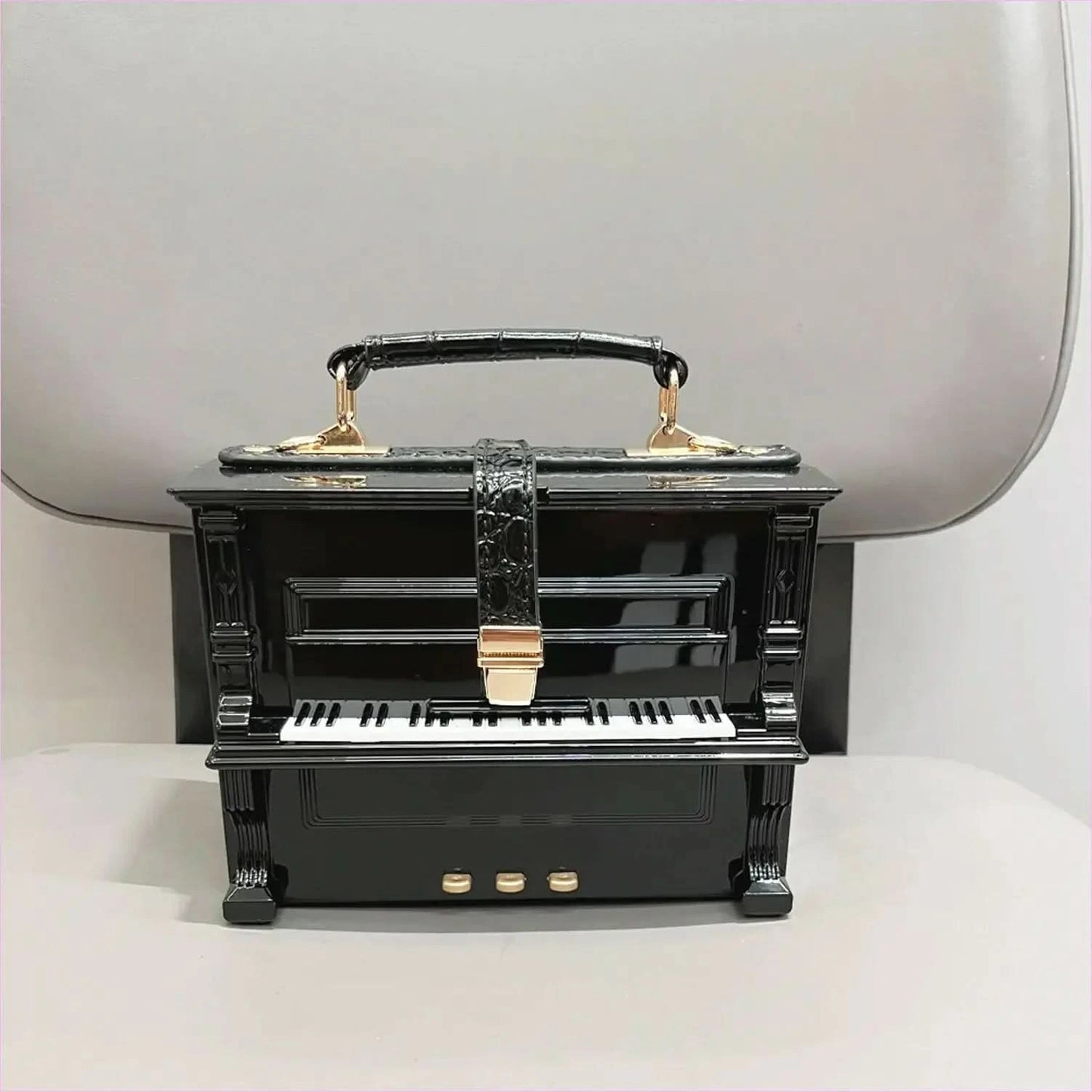 Unique Luxury Piano Shape Crossbody Shoulder Bag - Pleasures and Sins