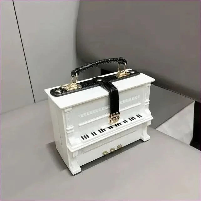 Unique Luxury Piano Shape Crossbody Shoulder Bag - Pleasures and Sins