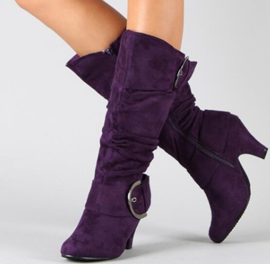 Fashion Brushed Velvet Spring And Autumn Women's Boots Boots Pleasures and Sins