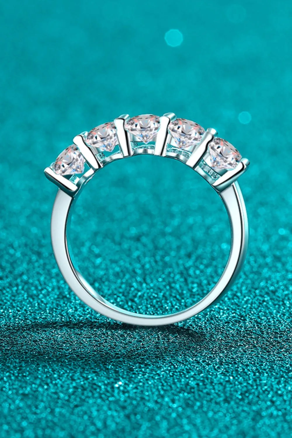 2.5 Carat Moissanite 925 Sterling Silver Ring Ring Pleasures and Sins