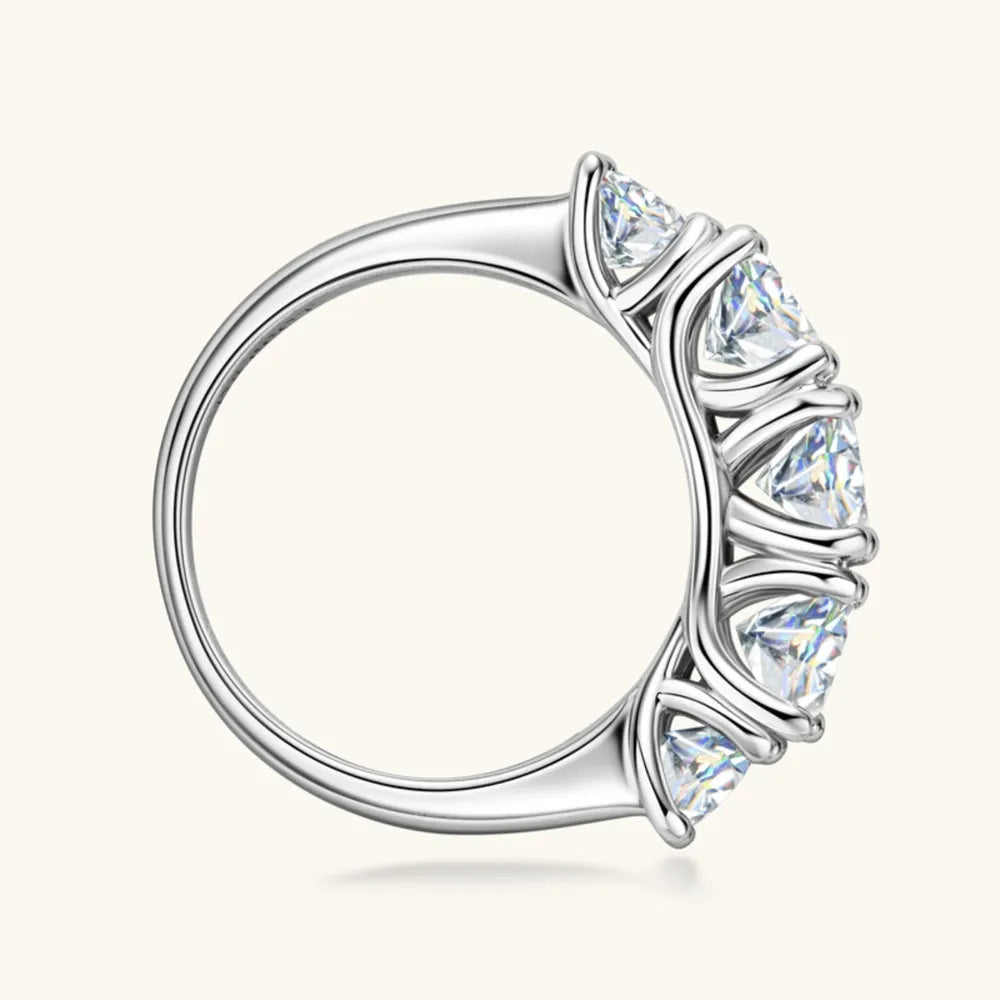 3.6 Carat Moissanite 925 Sterling Silver Ring Ring Pleasures and Sins