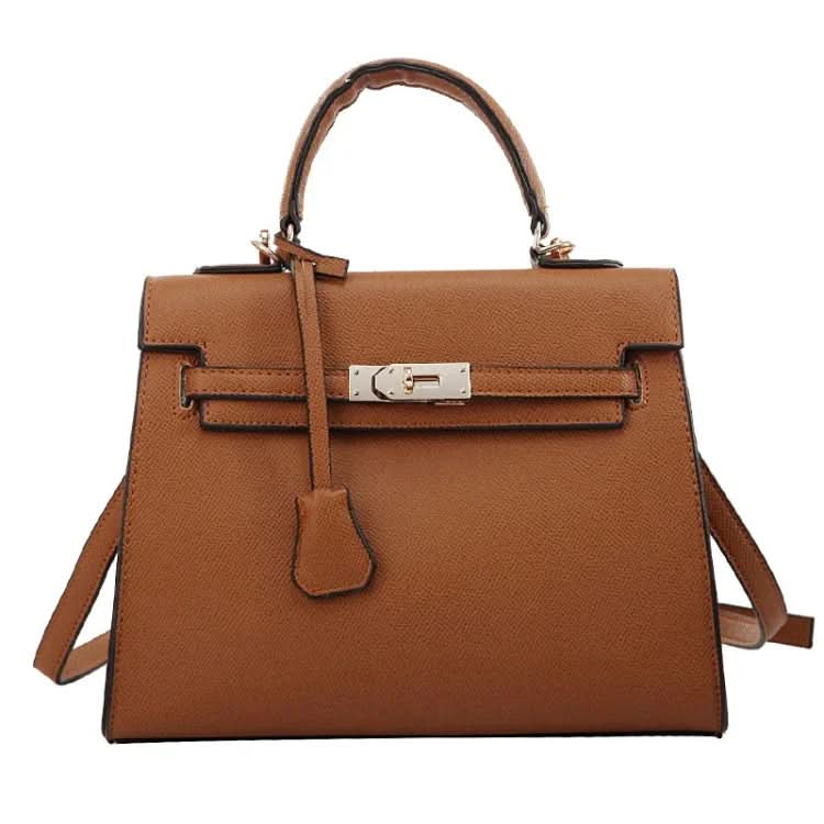 Womens Crossbody Handbag Single Shoulder Kelly Bag Bag Pleasures and Sins Brown