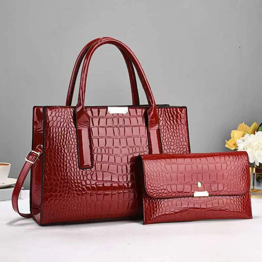 Stone Pattern Fashion Trend Large-capacity Crossbody Bag and Purse