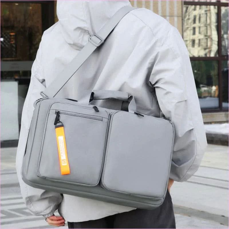 Black Multifunctional Backpack Large Capacity Business Laptop Bag - Pleasures and Sins