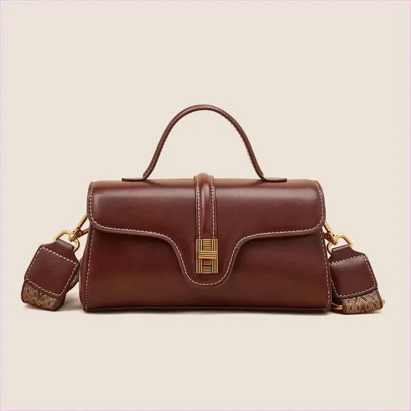 Cambridge Leather Luxury Retro Messenger Bag - Pleasures and Sins