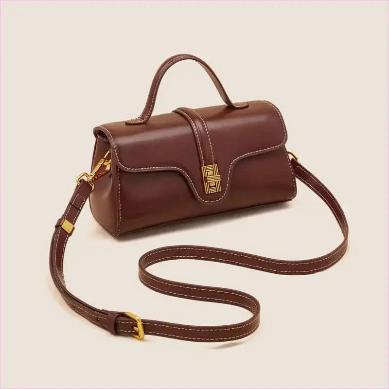 Cambridge Leather Luxury Retro Messenger Bag - Pleasures and Sins
