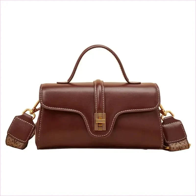 Cambridge Leather Luxury Retro Messenger Bag - Pleasures and Sins