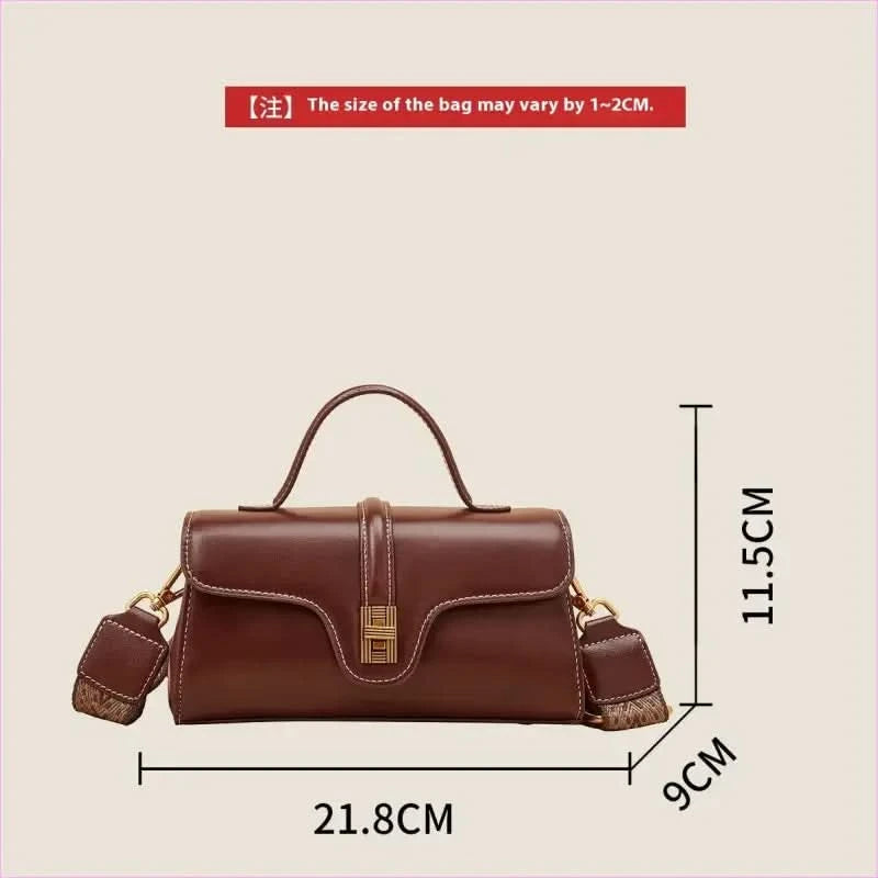 Cambridge Leather Luxury Retro Messenger Bag - Pleasures and Sins