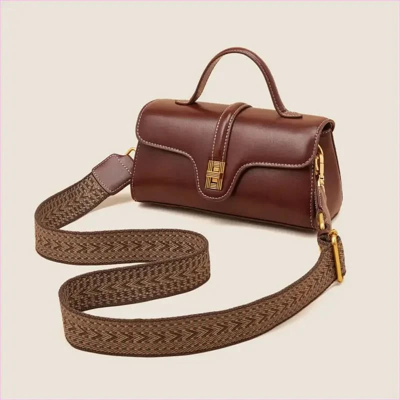 Cambridge Leather Luxury Retro Messenger Bag - Pleasures and Sins