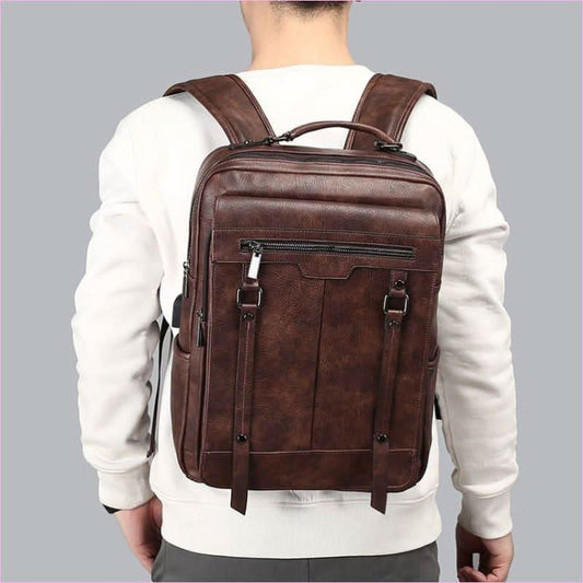 Casual Backpack for High School and Junior High Students - Pleasures and Sins